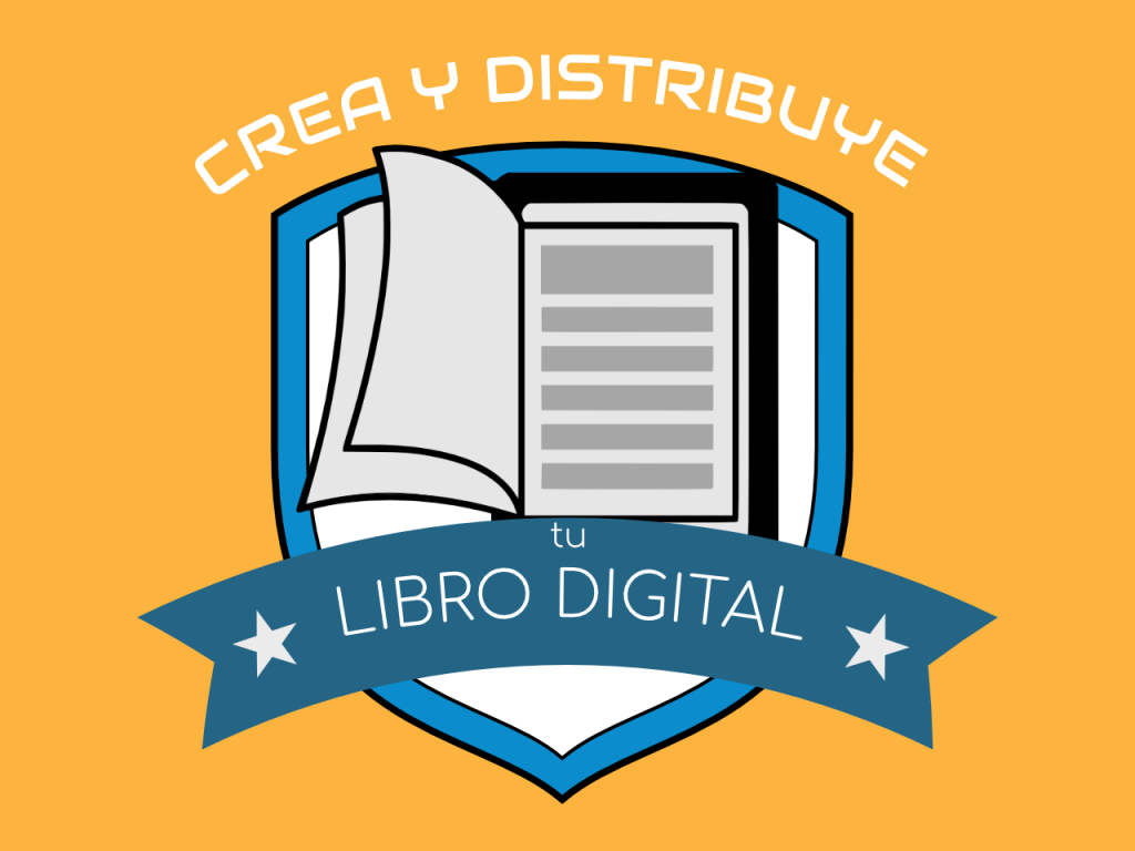 Crea y Distribuye tu Libro Digital Logo Naranja